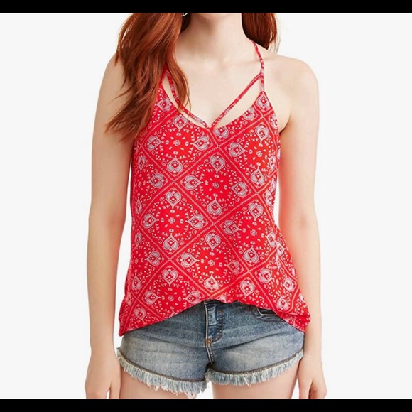 Bandana print tank top - Picture 5 of 5